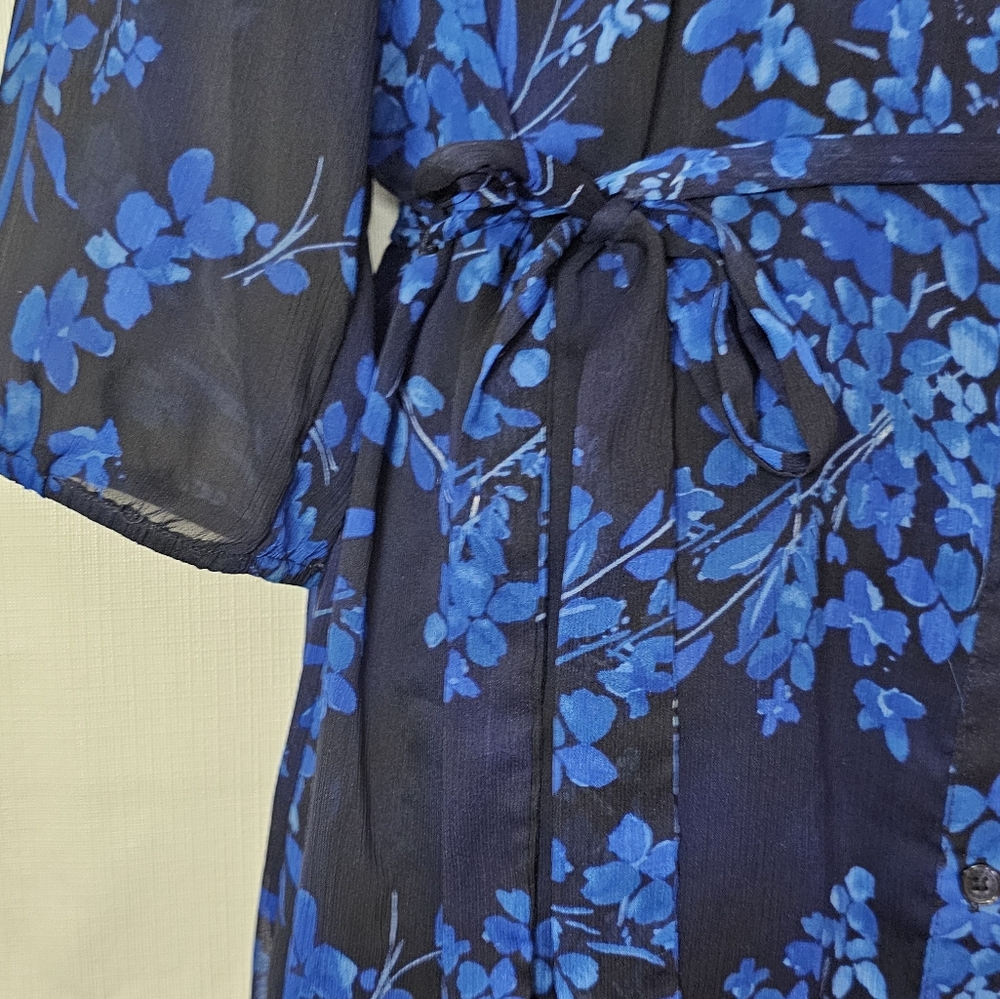 Express Dress Blue - Picture 5 of 12